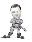   пехотинец от шаржиста Мишеля, Михаила Шабалина Минск корпоратив